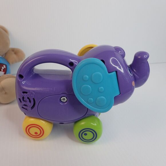 Vtech Baby Toy Lot Happy Lights Bear Push & Explore Elephant & Rock & Bop Music - Picture 7 of 15